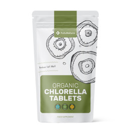 BIO Chlorella 400 mg - méregtelenítés és emésztés, 375 tabletta